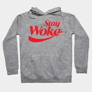 Stay Woke (red) Hoodie